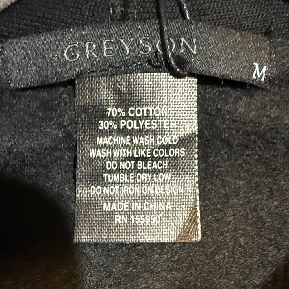 Greyson Gold Wolves Fireside Hoodie
Heavyweight HARD TO FIND Hoodie NWT Sold Out - Picture 12 of 13